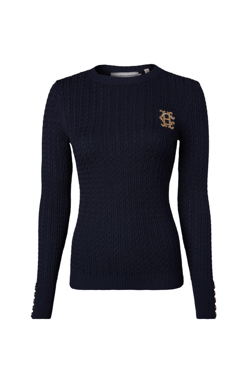 Holland Cooper Princeton Crew Neck - Ink Navy