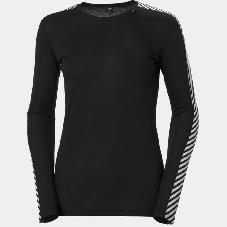 Helly Hansen Women’s HH LIFA® Long-Sleeve Crew Base Layer - Black