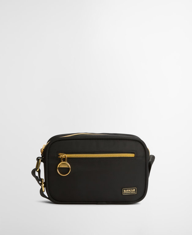 Barbour International Qualify Micro Crossbody Bag - Black 