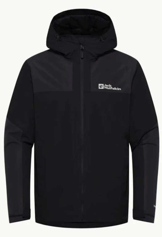 Jack Wolfskin Jasper Insulated Jacket  - Black 