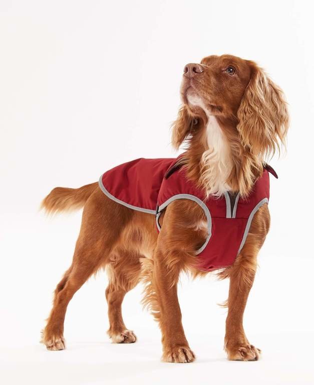 Barbour Monmouth Waterproof Dog Coat - Red