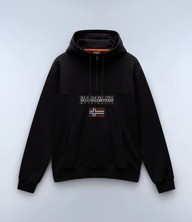 Napapijri Burgee Hoodie - Black 