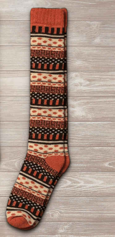 Nordic Socks Sophia Knee High Socks  - Orange