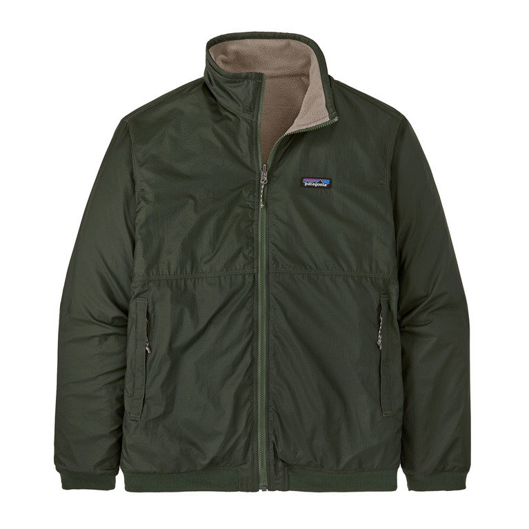 Patagonia Reversible Shelled Microdini Jacket - Forge Grey