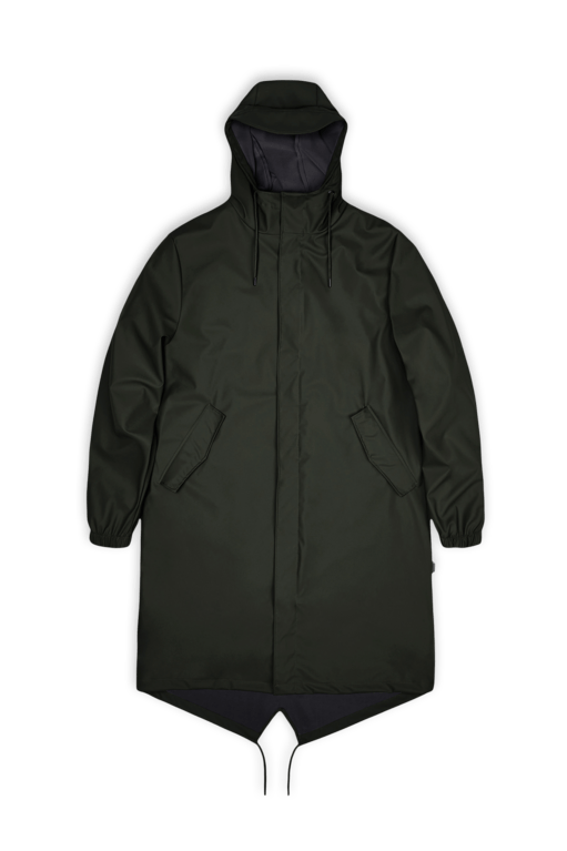 Rains Fishtail Parka - Green