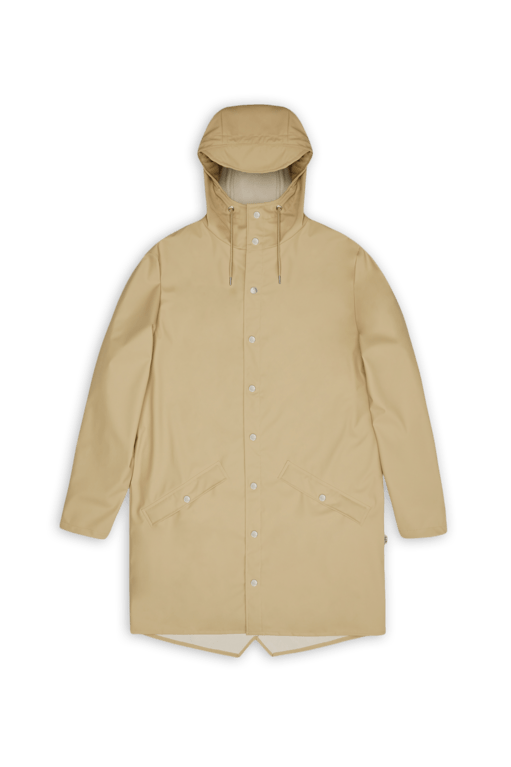 Rains Long Jacket  - Sand