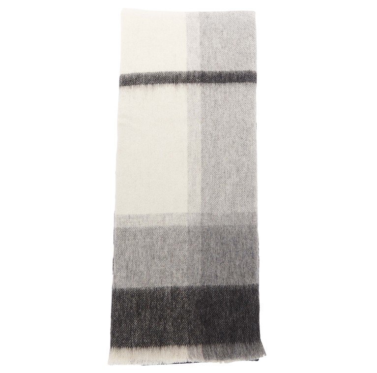 Barbour Rosefield Tartan Scarf - MonoChrome