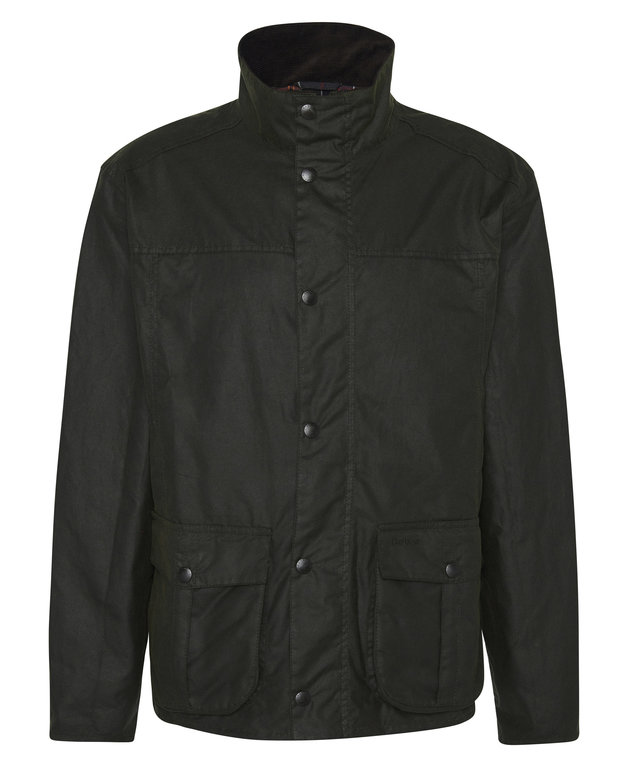 Barbour Sander Wax Jacket  - Fern