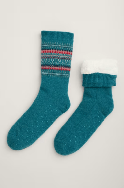 Seasalt House Socks  - Spring Fair Lake Mix 