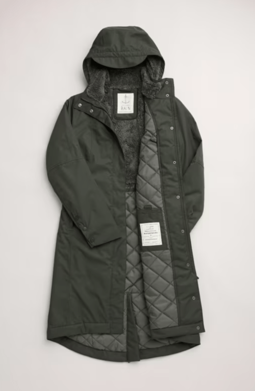 Seasalt Janelle Waterproof Coat - Woodland