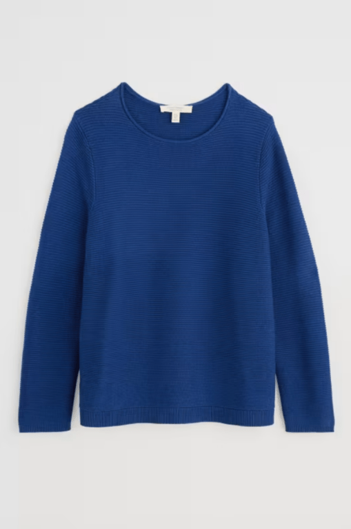 Seasalt Makers Jumper - Washed Marine