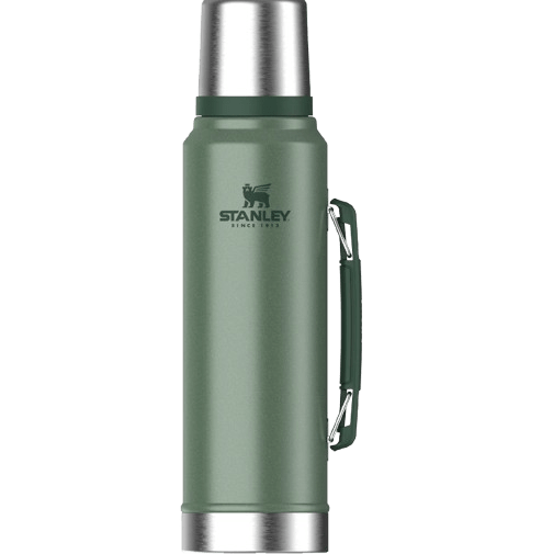 Stanley Classic Legendary Bottle 1ltr  - Hammertone Green 