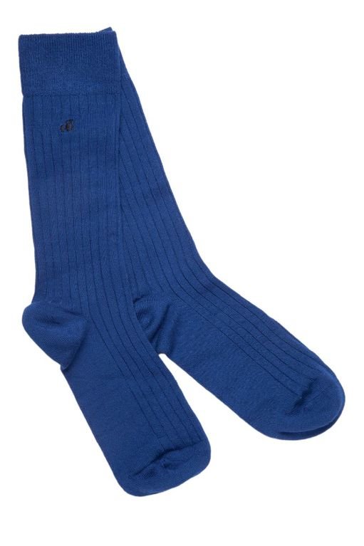 Swole Panda Bamboo Socks - Navy 