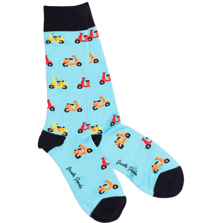 Swole Panda Bamboo Socks - Scooter