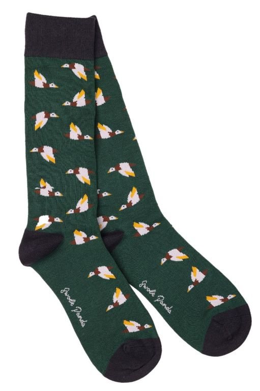 Swole Panda Bamboo Socks  - Grouse