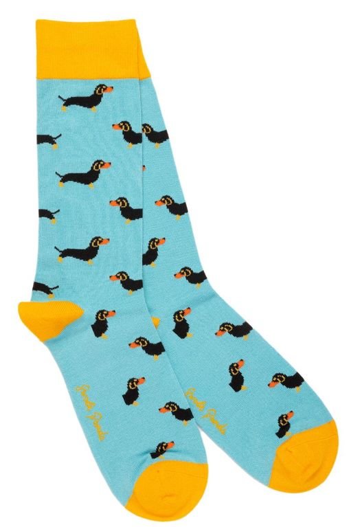 Swole Panda Bamboo Socks - Sausage Dog