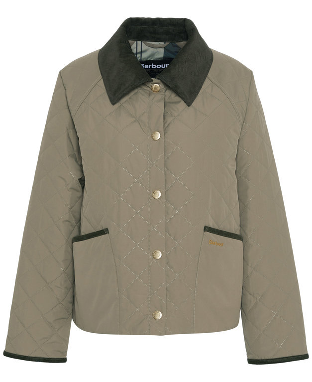 Barbour Anise Quilted Jacket - Dusk Green/Ancient Tartan 