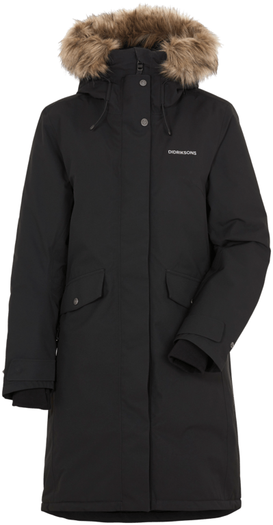 Didriksons W Erika 3 Parka  - Black