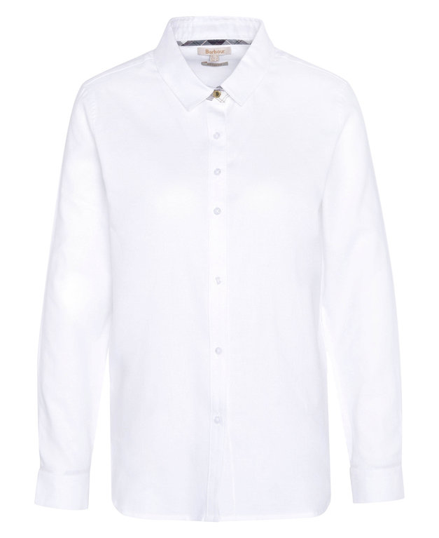 Barbour Glades Shirt - White Gardenia