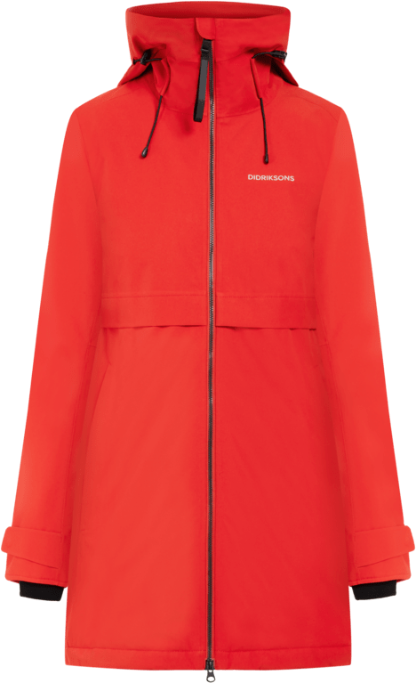 Didriksons W Helle 5 Parka  - Pomme Red
