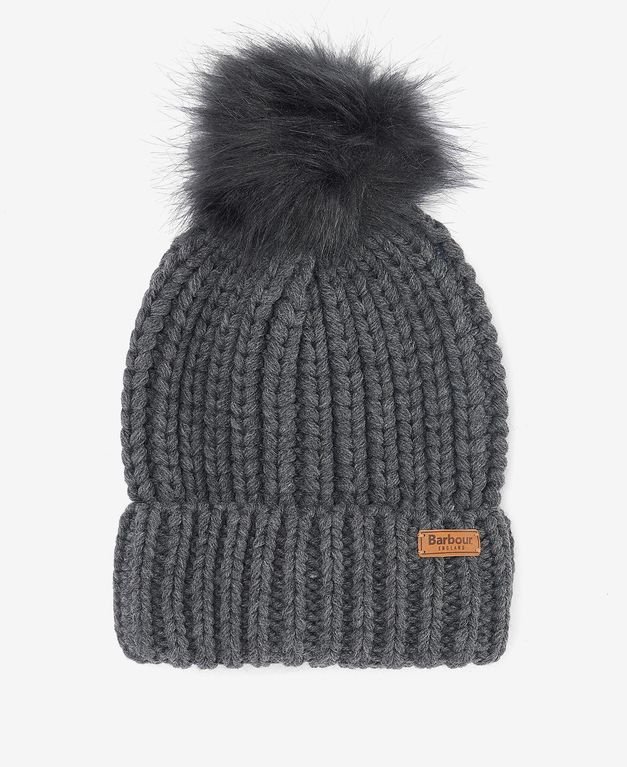 Barbour Saltburn Beanie - Charcoal