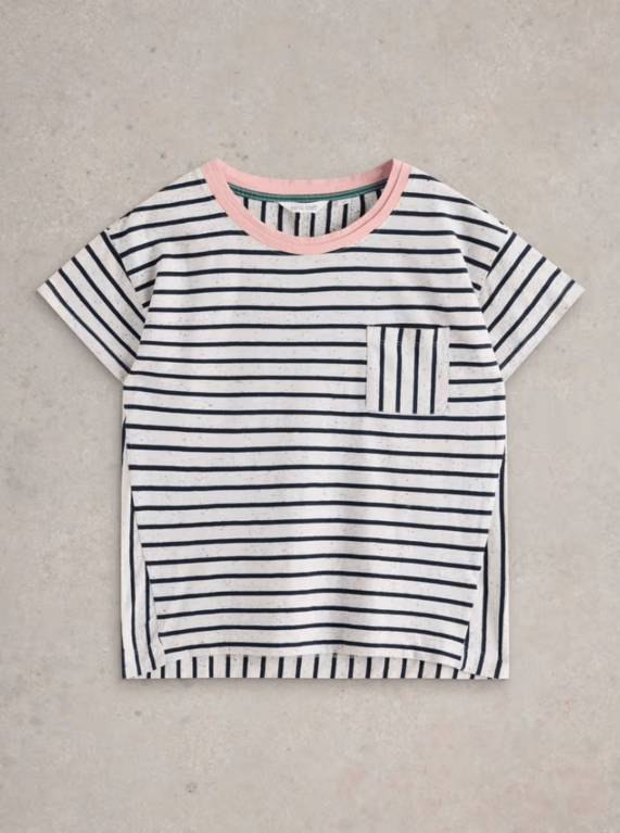 White Stuff Dani Tee - Navy 