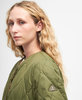 Barbour Bickland Quilted Jacket  - Military Olive  Thumbnail