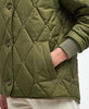 Barbour Bickland Quilted Jacket  - Military Olive  Thumbnail
