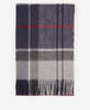 Barbour Carrbridge Tartan Scarf - Blue Granite Thumbnail