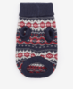 Barbour Case Fair isle Dog Jumper - Blue Granite Thumbnail