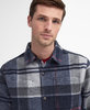 Barbour Chapter Tailored Overshirt - Blue Granite Thumbnail