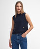 Barbour Charlene Sweater Vest - Navy Thumbnail