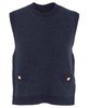 Barbour Charlene Sweater Vest - Navy Thumbnail