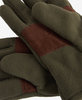 Barbour Coalford Fleece Glove - Olive Thumbnail