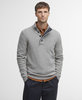 Barbour Essential Elbow Patch Jumper - Stone Thumbnail