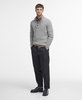 Barbour Essential Elbow Patch Jumper - Stone Thumbnail