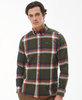 Barbour Folley Tailored Shirt  - Olive Thumbnail