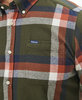 Barbour Folley Tailored Shirt  - Olive Thumbnail