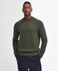 Barbour Grangetown Merino Crew - Mid Olive Thumbnail