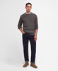 Barbour Horseford Crew Neck Sweater - Olive  Thumbnail