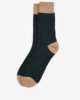 Barbour Houghton Sock - Evergreen/Sandstone Thumbnail