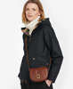 Barbour Laire Leather Saddle Bag  - Brown Thumbnail