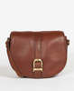 Barbour Laire Leather Saddle Bag  - Brown Thumbnail