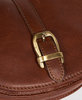 Barbour Laire Leather Saddle Bag  - Brown Thumbnail