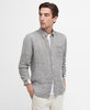 Barbour Linton Tailored Linen Shirt - Olive Thumbnail