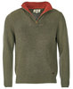 Barbour Nelson Half Zip Jumper - Seaweed Thumbnail