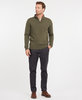 Barbour Nelson Half Zip Jumper - Seaweed Thumbnail