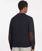 Barbour Patch Crew Neck Jumper  - Navy Thumbnail