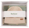 Barbour Pendle Beanie & Blair Scarf Gift Set - Soft Mint  Thumbnail