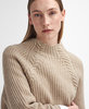 Barbour Rhonda Knitted Jumper - Honey Thumbnail